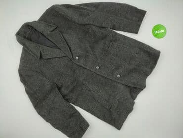 płaszcz czarny: Płaszcz dla mężczyzn, rozmiar 2XL — 2