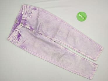 fioletowe jeansy damskie: Denim, Jeansy damskie, rozmiar M — 2