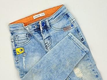 reserved topy: Spodnie jeansowe, Reserved, 6-9 miesięcy, stan - Bardzo dobry — 1