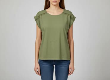 bluzki tommy hilfiger: Tom Rose, Bluzka damska, rozmiar L — 7