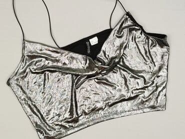 koszulka z guzikami h m: Divided, Top damski, rozmiar L — 1