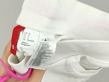 białe spodenki damskie hm: H&M, Szorty damskie, rozmiar 2XS — 4