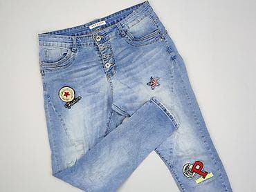 custom jeansy: Jeansy damskie, rozmiar M — 1