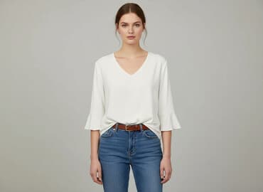 bluzki obcisłe: Bluzka damska, rozmiar L — 7