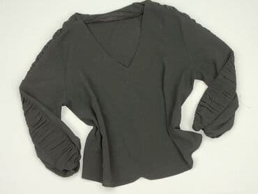 srebrne sukienki na imprezę: Women's blouse, size L (EU 40) — 1
