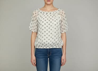 tkaniny na bluzy: Bluzka damska, rozmiar S — 7