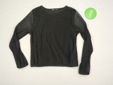 czarna bluza z kapturem sinsay: Sinsay, Bluzka damska, rozmiar S — 2