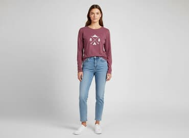 koszula damska z misiem: Bluzka damska, rozmiar L — 1