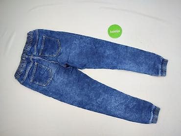 biale spodnie reserved: Jeansowe joggery damskie Reserved - Model: denim joggers - Kolor — 3