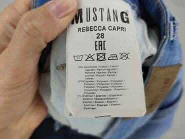 woskowane legginsy z wysokim stanem zara: Mustang, Jeansy damskie, rozmiar S — 4