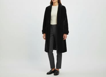 kurtki zimowe damskie wyprzedaż mohito: F&F, Płaszcz damski, rozmiar L — 11