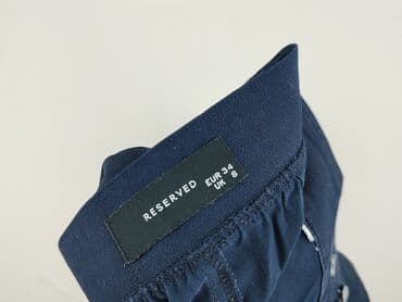 reserved spodnie wysoki stan: Spodnie materiałowe damskie, rozmiar XS — 5