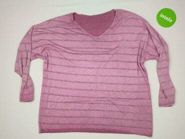 bluzki w paski z serduszkiem: Bluzka damska, rozmiar 3XL — 2