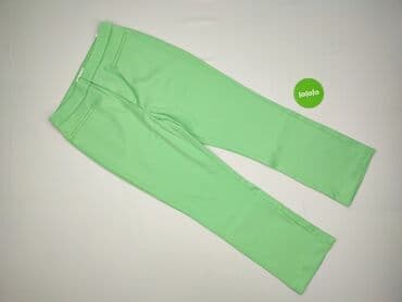 Women: Sinsay, Material trousers for women, size M (EU 38) — 2