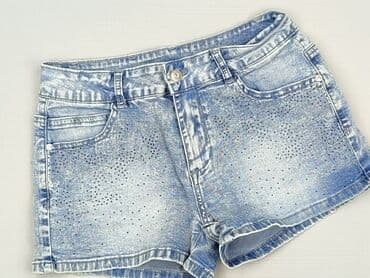 slim jeans: Jeanswear, Szorty damskie, rozmiar L — 1