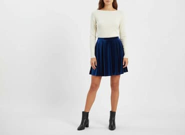spódnice welurowa rozkloszowane: Top Secret, Women`s skirt, size XL — 1