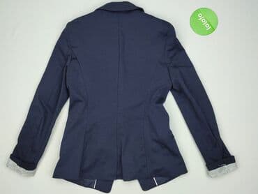 niebieska marynarka damska hm: H&M, Marynarka damska, rozmiar S — 4