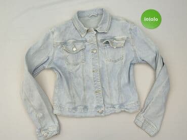 mohito marynarka niebieska: Kurtka jeansowa damska, rozmiar L — 3