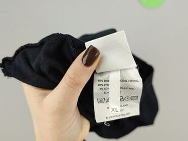 długie spodnie damskie dla wysokich: Spodnie materiałowe damskie, rozmiar XL — 4