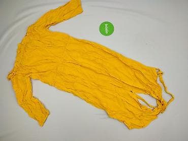 sklep modbis: Żółty damski kombinezon z długimi rękawami - Fason: kombinezon z — 3