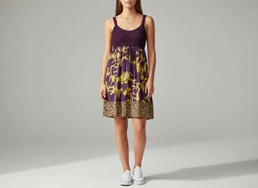 mango sukienka fioletowa: Promod, Sukienka damska, rozmiar S — 6