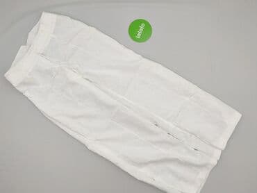 zara biale spodnie lniane: Promod, Spodnie materiałowe damskie, rozmiar S — 2