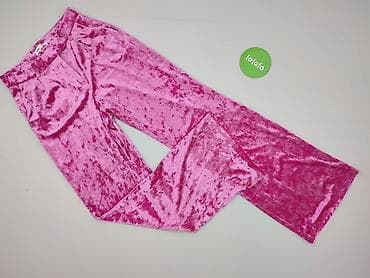 spodnie dresowe welur: Spodnie materiałowe damskie, rozmiar S — 2