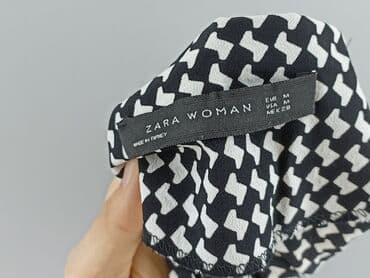 bluzka w czarno białe paski zara: Zara, Bluzka damska, rozmiar M — 4