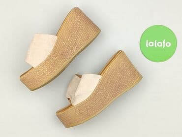 buty złote ccc: Klapki damskie, rozmiar 39 — 3