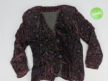 bluzka damska welurowa: Marynarka damska, rozmiar M — 2