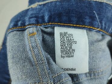 sweterki swiateczne: Spodnie jeansowe, H&M, 15 lat, 170, stan - Idealny — 4
