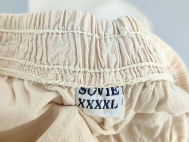 Women: Material trousers for women, 4XL — 5