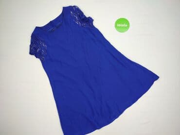 niebieska długa sukienki: Sukienka damska, rozmiar S — 3