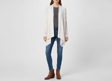 kurtki zimowe damskie c a: Yessica, Kardigan damski, rozmiar S — 6