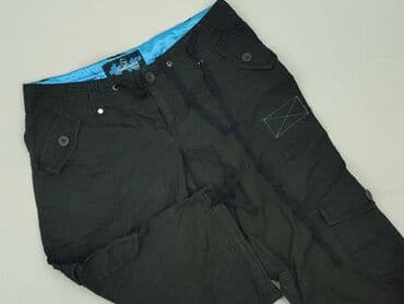 stradivarius cargo: 3/4 length trousers for men, size S — 1