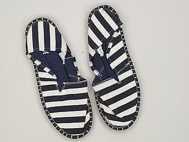Damskie espadryle w paski - Model: espadryle wsuwane - Rozmiar: 38
