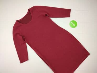 jakie rajstopy do bordowej sukienki: Sukienka damska, rozmiar S — 2