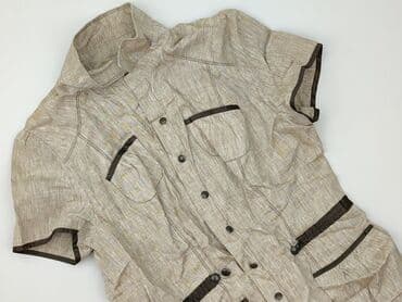 sukienki beżowa midi: Sukienka damska, rozmiar S — 2