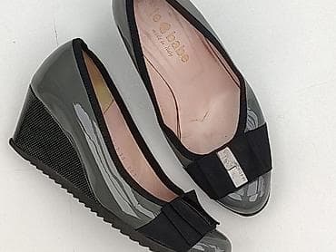 buty na koturnie jasne: Półbuty damskie, rozmiar 37 — 1