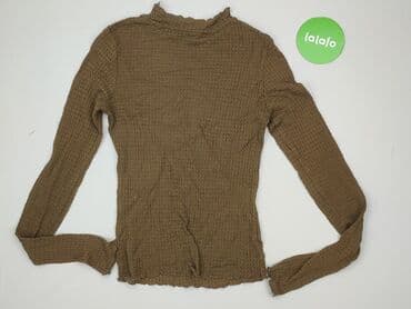 bluzki z dzianiny prążkowanej: Bluzka damska, rozmiar S — 4