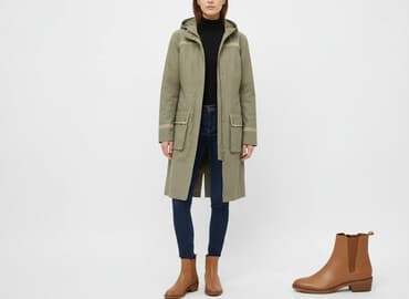 reserved kurtka zimowa zielona: Parka damska, rozmiar S — 1