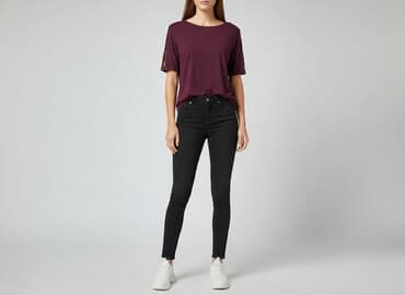 bluzki z zamkiem z przodu: SuperTrash, T-shirt damski, rozmiar S — 6