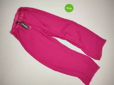 neonowe spodnie damskie: Boohoo, Spodnie materiałowe damskie, rozmiar M — 2