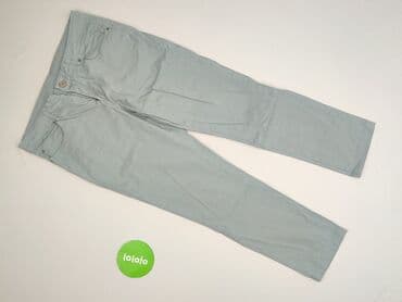 python t shirty: Material trousers for women, size M (EU 38) — 2