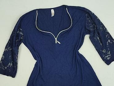 bluzki granatowe: Terranova, Bluzka damska, rozmiar L — 4