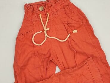 Material trousers for women, size S (EU 36) — 1