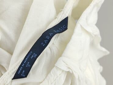 białą bluzka z długim rękawem zara: Zara, Bluzka damska, rozmiar S — 5