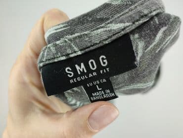 smog relaxed fit t shirt new yorker: SMOG, T-shirt for men, size L — 5