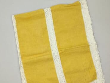 PL - Tablecloth 200 x 72, color - Yellow, condition - Good