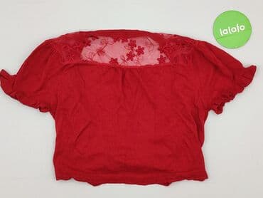 piękne czerwone sukienki na wesele: Kardigan damski, rozmiar S — 3